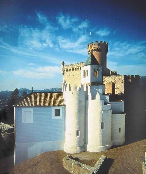 Castelldefels, Castillo de blanco