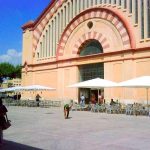 Exterior del mercado municipal de Tortosa en Tierras del Ebro