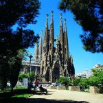 La Sagrada Família en Barcelona de Antoni Gaudí