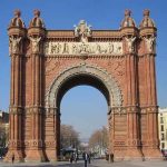 Arc de Triomf en Barcelona