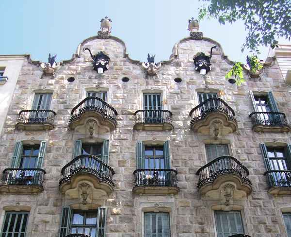 Casa Calvet en Barcelona