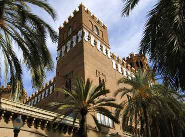 El Castell dels tres Dracs en Barcelona