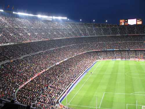 Camp Nou en Barcelona