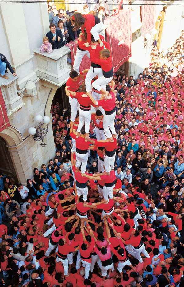 Castellers de Valls en Tarragona