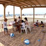 Guarderia infantil en las playas de Tarragona