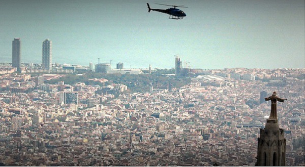 Traslados en helicóptero desde Barcelona para la F1