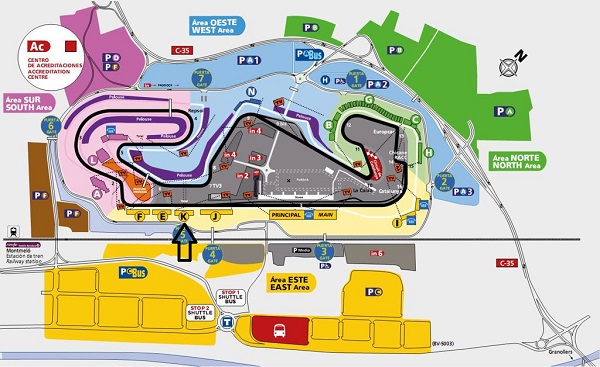 Tribuna K Fórmula 1 - Circuit de Catalunya