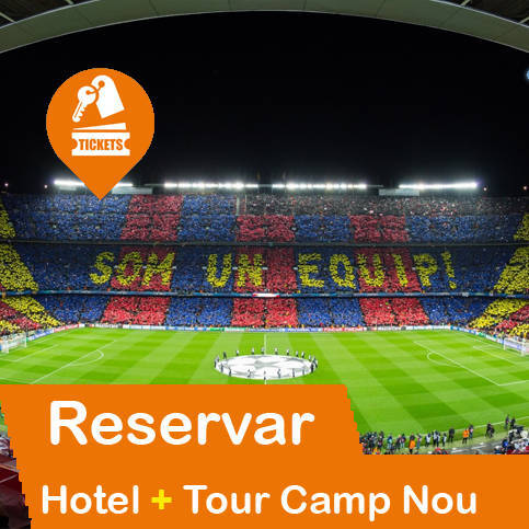 Hotel + Entrada Tour Futbol Club Barcelona